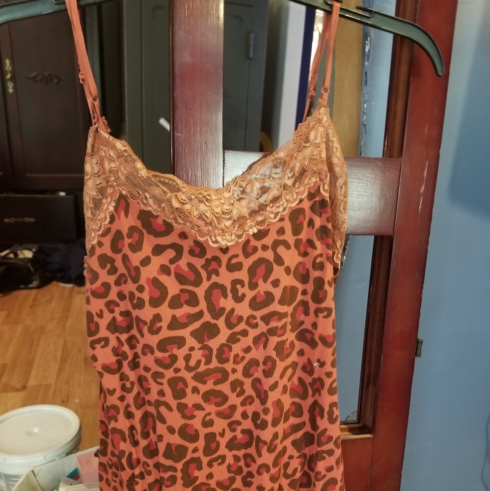 Leppard orange Tanktop